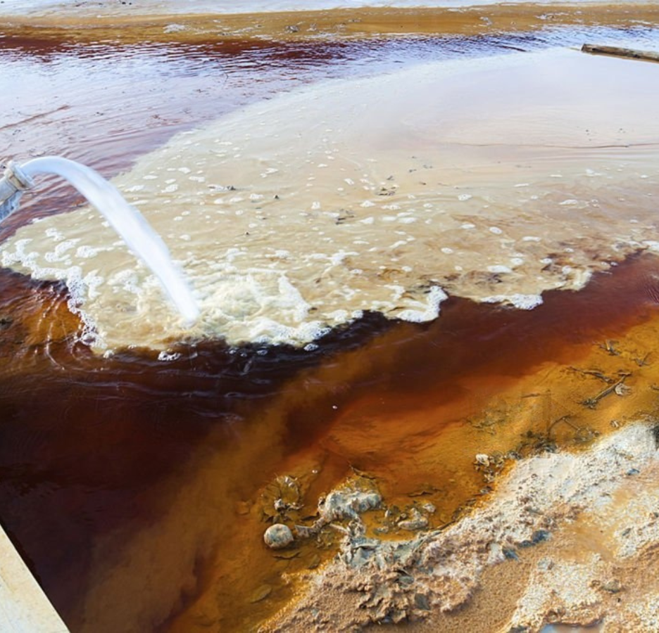 Mine Tailings Pond